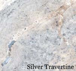 Silver Travertine